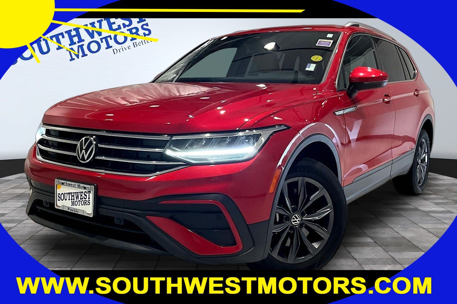 Used 2022 Volkswagen Tiguan SE AWD/4WD image 1