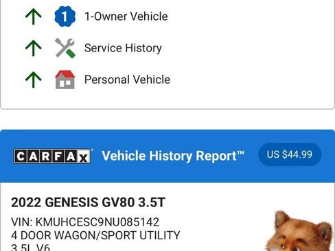 Used 2022 Genesis GV80 3.5T w/ Prestige Matte Package 08 image 5