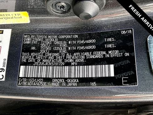 Used 2019 Toyota 4Runner Limited image 18