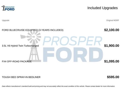 Used 2024 Ford F150 Platinum w/ FX4 Off-Road Package AWD/4WD image 3