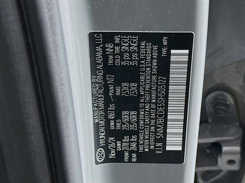 Used 2025 Hyundai Tucson SEL AWD/4WD image 12