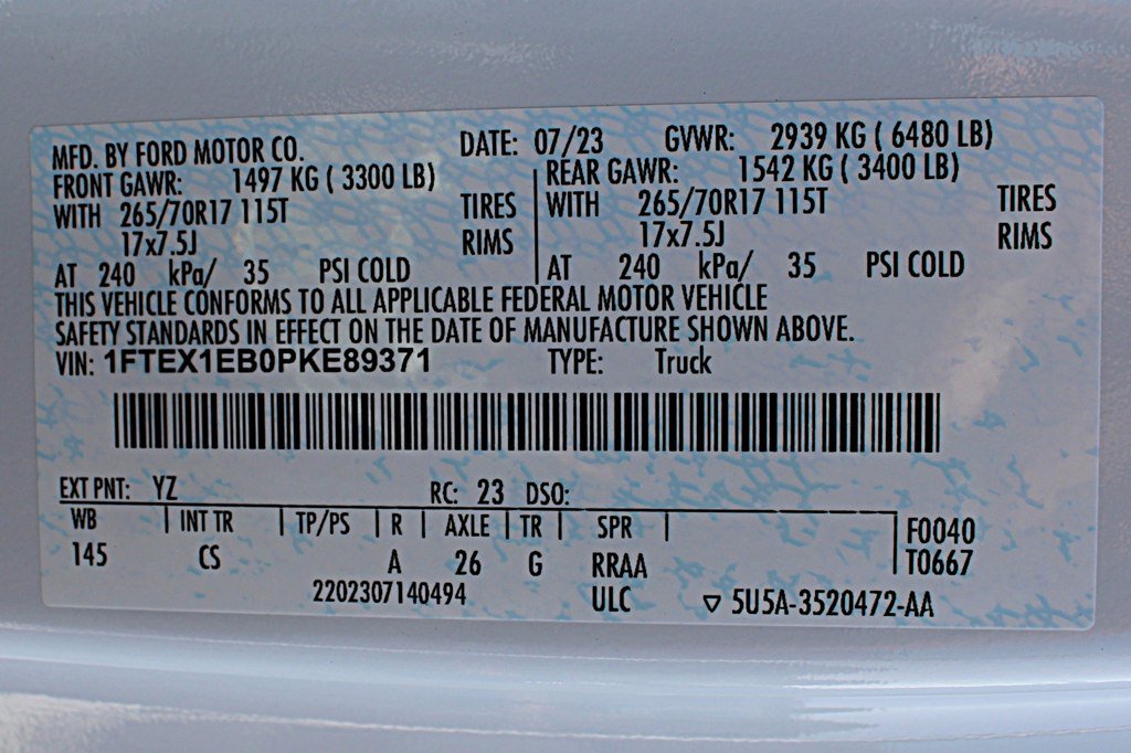 Used 2023 Ford F150 XL AWD/4WD image 24