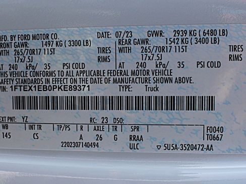 Used 2023 Ford F150 XL AWD/4WD image 24