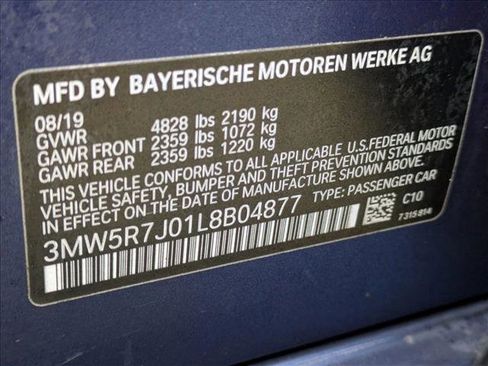 Used 2020 BMW 330i xDrive 330i xDrive w/ Convenience Package image 16