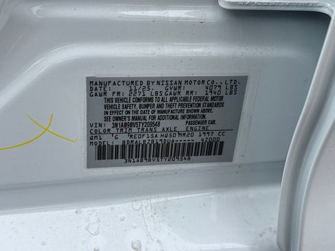 New 2026 Nissan Sentra S w/ Floor Mat Package image 32