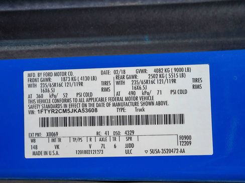 Used 2018 Ford Transit 250 148 Medium Roof RWD image 24