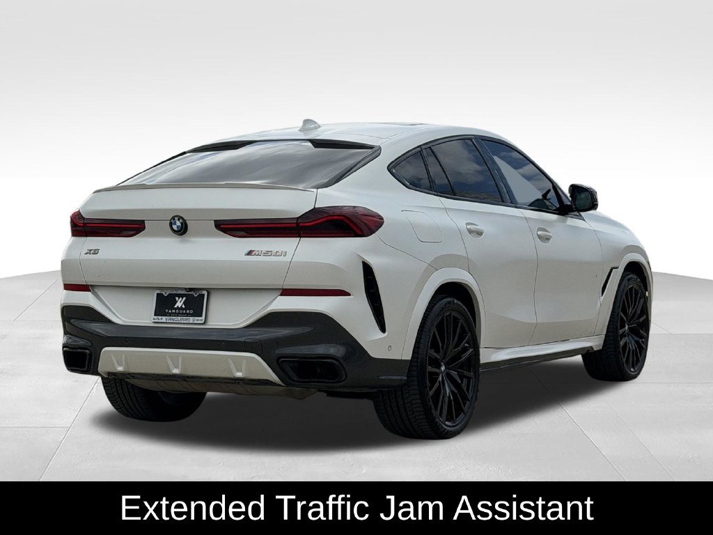 Used 2021 BMW X6 M50i w/ Executive Package AWD/4WD image 9