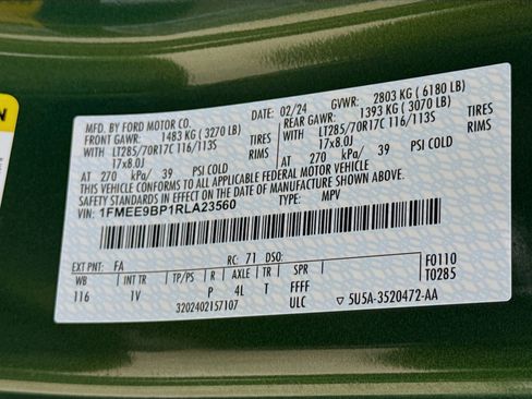 Used 2024 Ford Bronco Badlands image 34