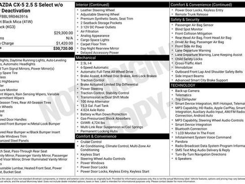 Used 2024 MAZDA CX-5 AWD 2.5 S w/ Select Package image 30