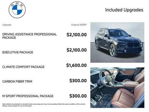 Certified 2024 BMW X7 M60i w/ Executive Package image 3