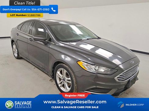 Used 2018 Ford Fusion SE w/ Fusion SE Technology Package FWD image 5