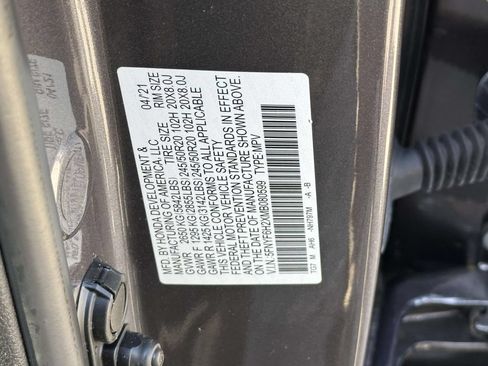 Certified 2021 Honda Pilot Special Edition image 19