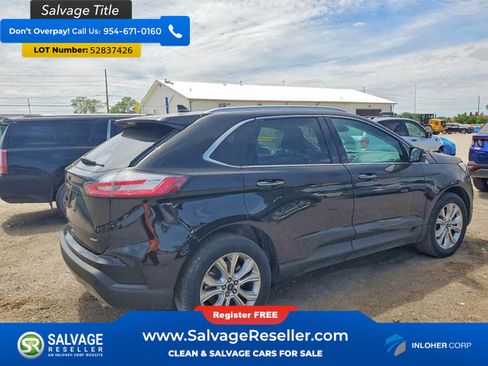 Used 2021 Ford Edge Titanium w/ Equipment Group 301A AWD/4WD image 4