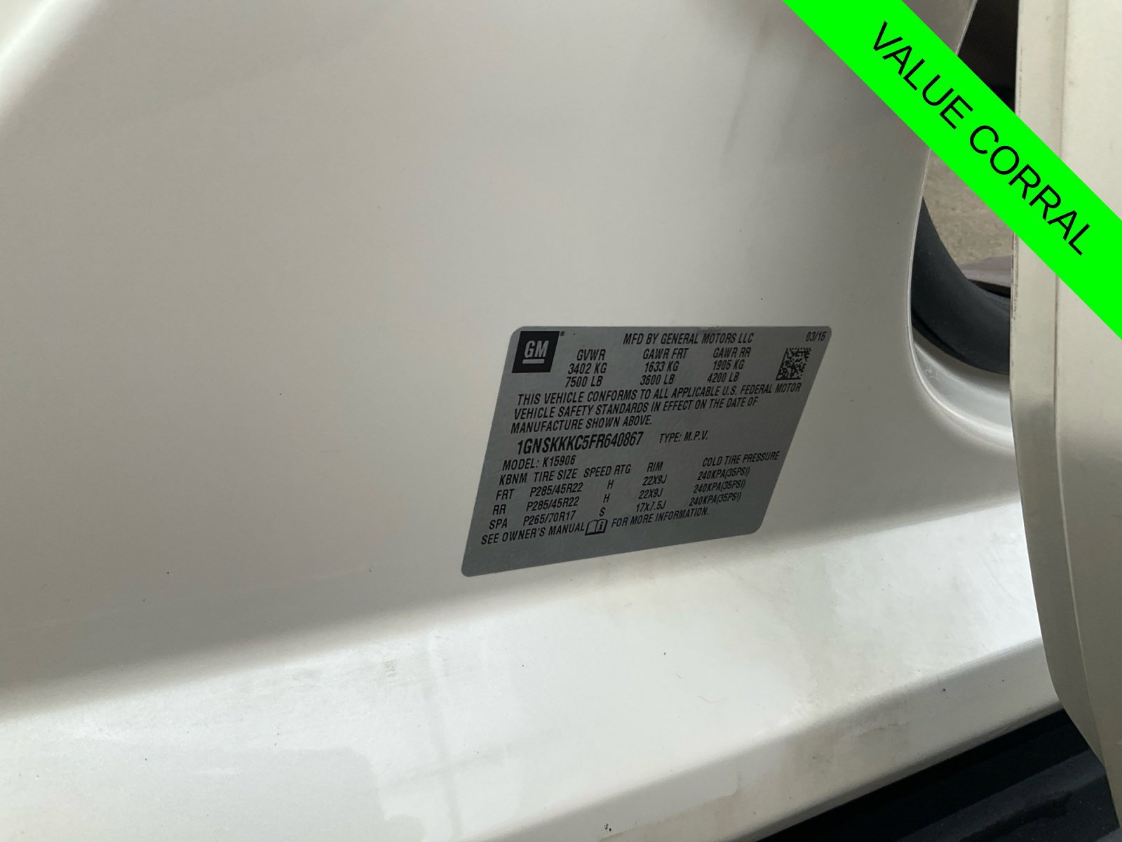 Used 2015 Chevrolet Suburban LTZ AWD/4WD image 28
