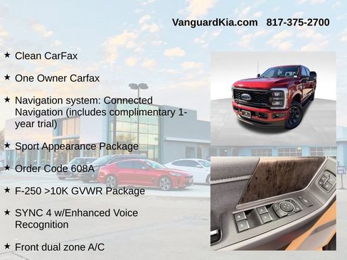 Used 2024 Ford F250 Lariat w/ Sport Appearance Package image 6