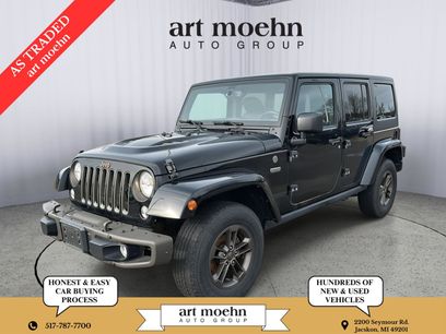 Used 2016 Jeep Wrangler Unlimited Sahara