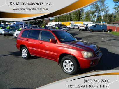 Used 2001 Toyota Highlander 4WD V6