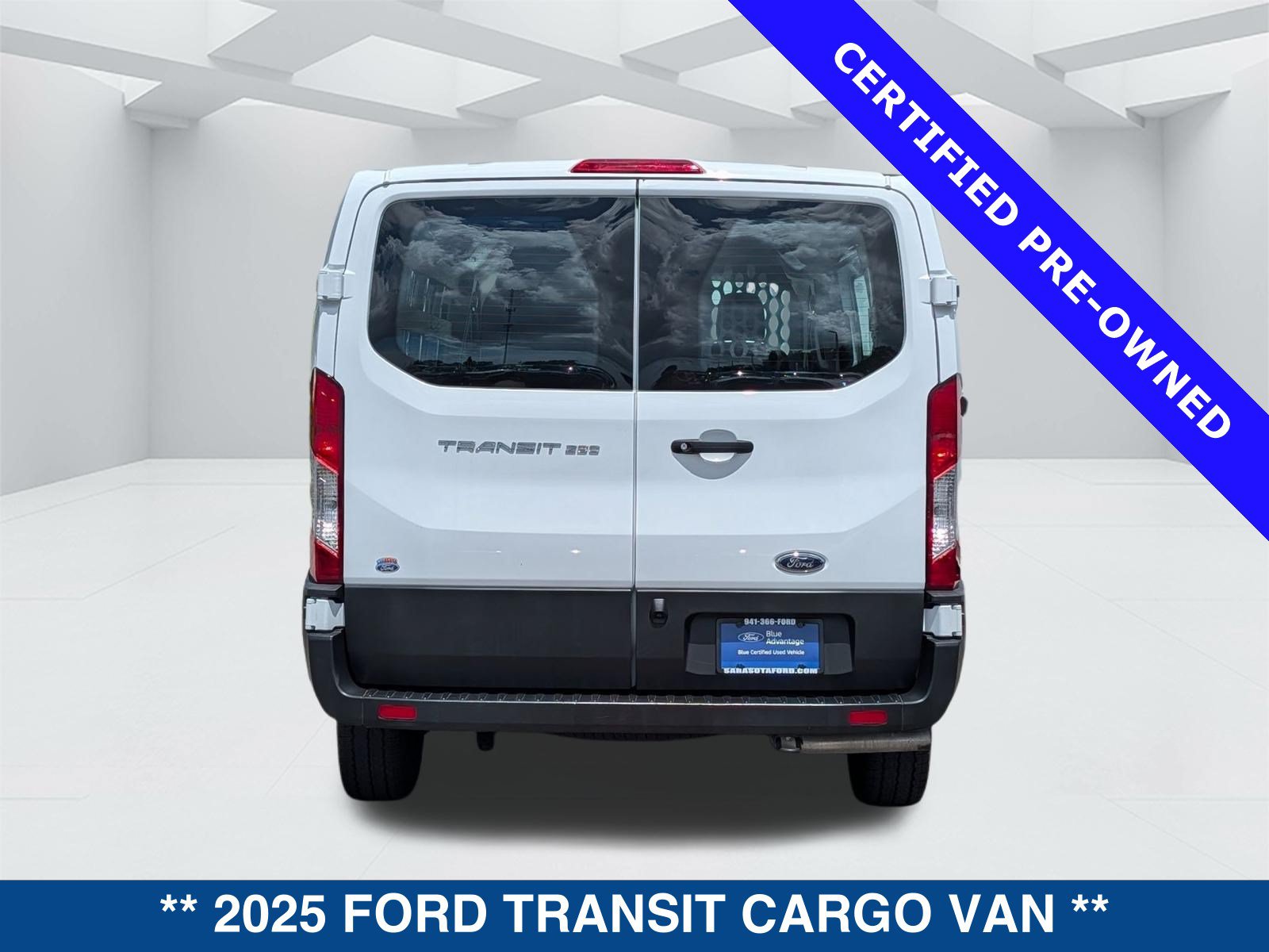 Certified 2025 Ford Transit 250 Low Roof w/ Exterior Upgrade Package RWD image 6