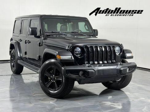 Used 2021 Jeep Wrangler Unlimited Sahara AWD/4WD image 1