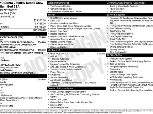 Used 2026 GMC Sierra 2500 Denali w/ Denali Reserve Package AWD/4WD image 1