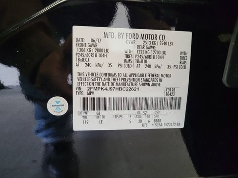 Used 2017 Ford Edge SEL w/ Equipment Group 201A AWD/4WD image 33