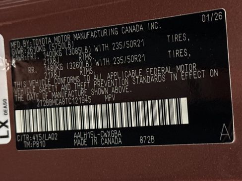 Certified 2026 Lexus RX 350 w/ Convenience Package image 23