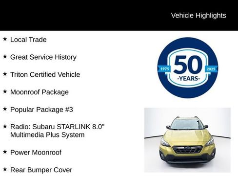 Used 2021 Subaru Crosstrek 2.5i Sport w/ Moonroof Package AWD/4WD image 5