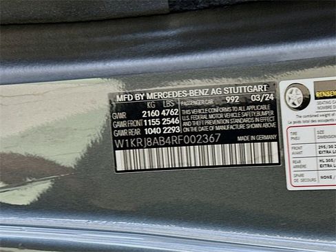 Certified 2024 Mercedes-Benz AMG GT 55 image 28