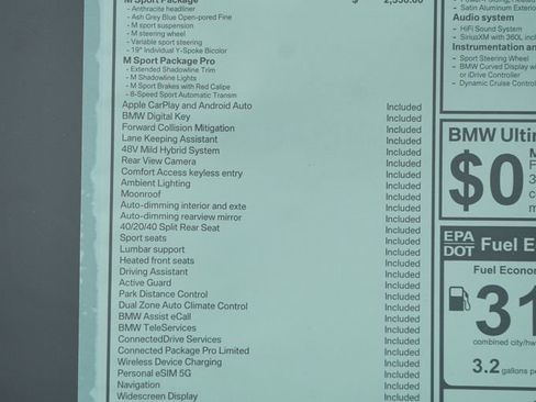 New 2026 BMW 330i Sedan w/ M Sport Package image 8