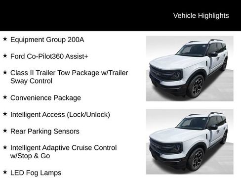 Used 2022 Ford Bronco Sport Big Bend w/ Convenience Package AWD/4WD image 7