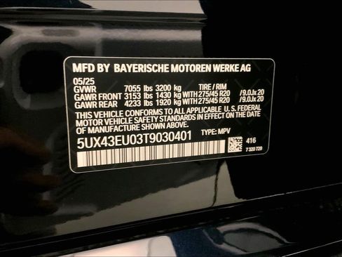 New 2026 BMW X5 xDrive50e w/ M Sport Package image 10