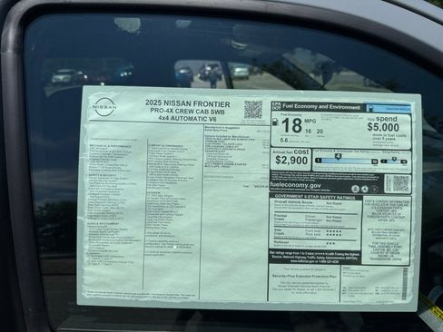 New 2025 Nissan Frontier PRO-4X image 33