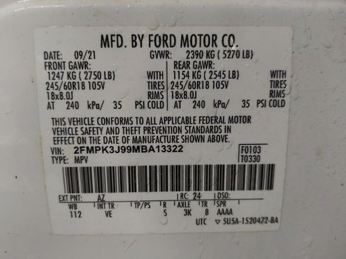 Used 2021 Ford Edge SEL w/ Convenience Package FWD image 33