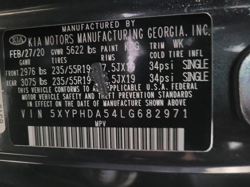 Used 2020 Kia Sorento EX image 33