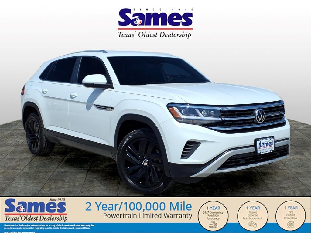 Used 2023 Volkswagen Atlas Cross Sport SE w/ Black Wheel Package FWD image 1