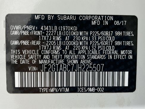 Used 2018 Subaru Crosstrek 2.0i Premium AWD/4WD image 48