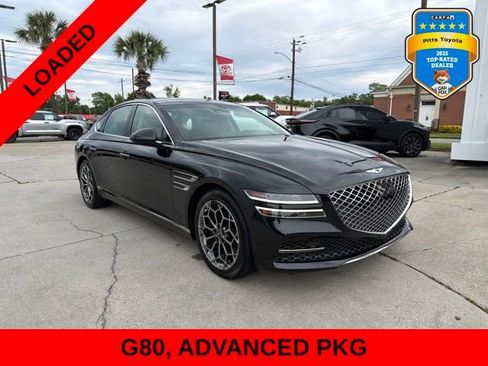 Used 2021 Genesis G80 2.5T w/ Advanced Package RWD image 3