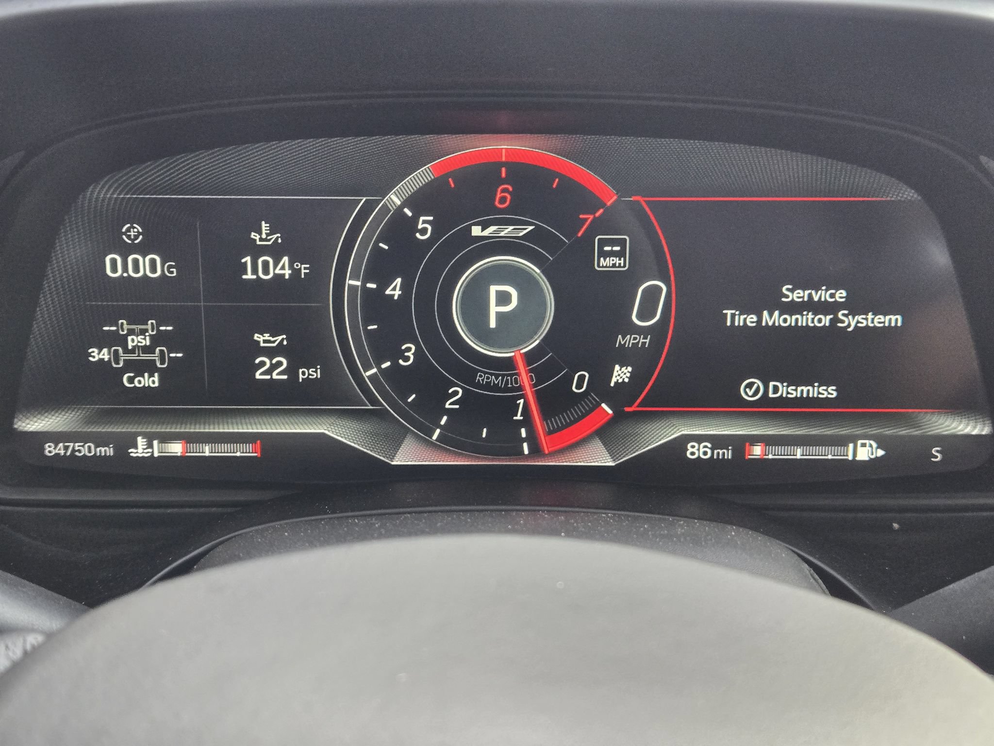 Used 2021 Cadillac CT4 V w/ Technology Package RWD image 15