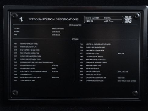 Used 2019 Ferrari 488 Pista Coupe RWD image 60