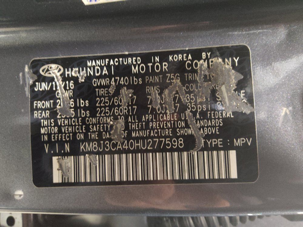 Used 2017 Hyundai Tucson SE w/ SE Popular Package 02 AWD/4WD image 33