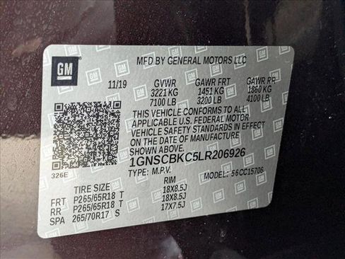 Used 2020 Chevrolet Tahoe LT w/ Texas Edition Package image 20