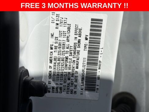 Used 2015 Honda CR-V EX image 24