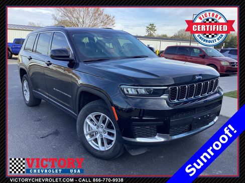 Used 2022 Jeep Grand Cherokee L Laredo w/ Luxury Tech Group I image 1