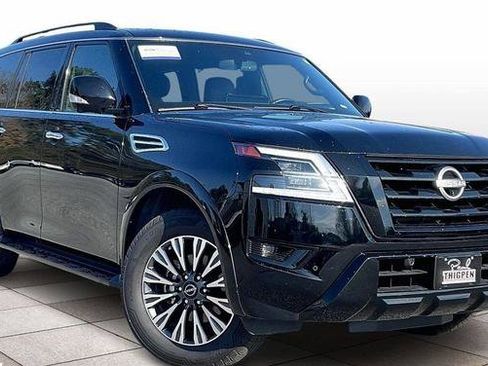 Used 2023 Nissan Armada SL w/ Midnight Edition Package image 1