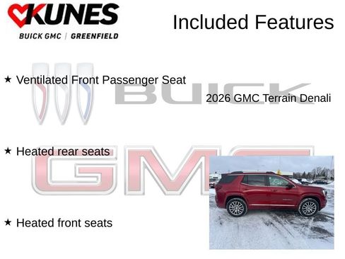 New 2026 GMC Terrain Denali w/ LPO, Floor Liner Package image 3