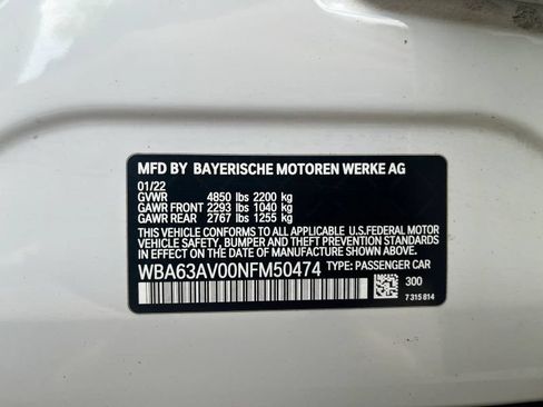 Used 2022 BMW 430i Gran Coupe w/ M Sport Package RWD image 34