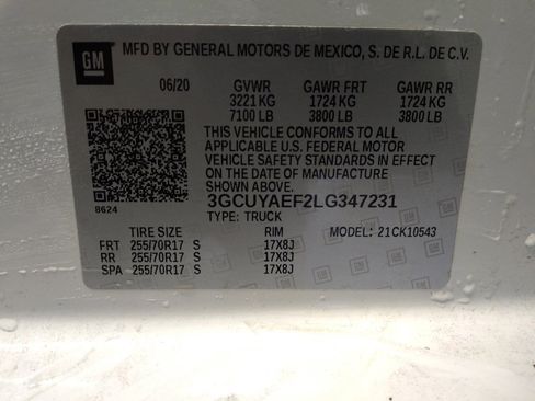 Used 2020 Chevrolet Silverado 1500 W/T w/ WT Fleet Convenience Package image 33