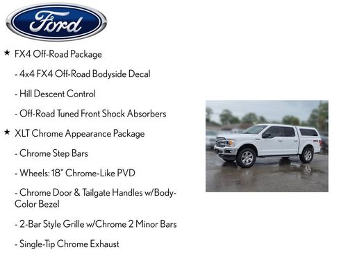 Used 2018 Ford F150 XLT w/ Equipment Group 302A Luxury AWD/4WD image 13