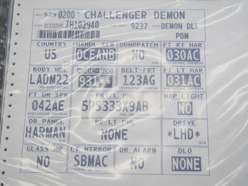 Used 2018 Dodge Challenger SRT Demon image 38