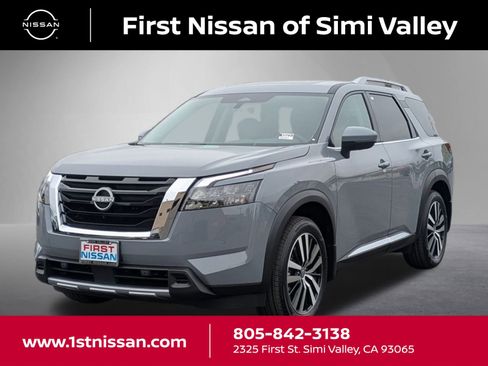 New 2025 Nissan Pathfinder Platinum w/ Cargo Package image 1